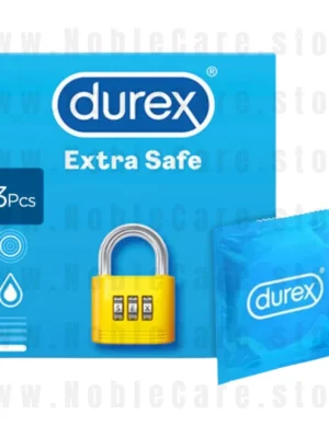 Durex Extra Safe Condoms pack for ultimate protection and secure intimacy