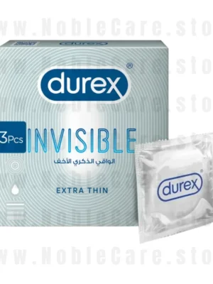 Durex Invisible Condoms pack for ultra thin sensitivity and natural intimacy